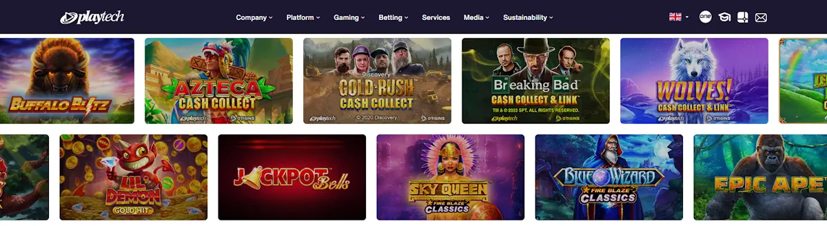 Playtech Slots Screenshot